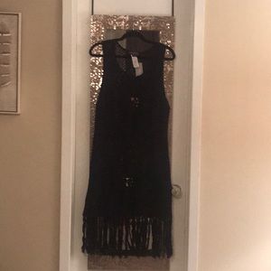 Crochet swimsuit coverup